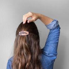 Load image into Gallery viewer, Earth Pine Tree Barrette