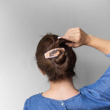 Load image into Gallery viewer, Earth Pine Tree Barrette