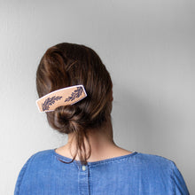 Load image into Gallery viewer, Earth Pine Tree Barrette