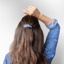 Load image into Gallery viewer, Black Pine Tree Barrette