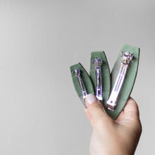 Load image into Gallery viewer, Black Pine Tree Barrette