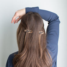 Load image into Gallery viewer, Earth Pine Hair Clips
