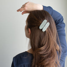 Load image into Gallery viewer, Stone Variscite Hair Clips