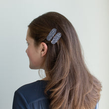 Load image into Gallery viewer, Stone Howlite Hair Clips