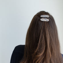 Load image into Gallery viewer, Stone Marble Hair Clips
