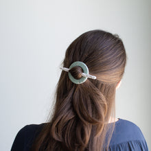 Load image into Gallery viewer, Stone Variscite Hair Pin