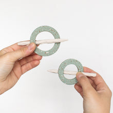 Load image into Gallery viewer, Stone Variscite Hair Pin