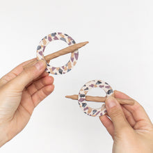 Load image into Gallery viewer, Stone Terrazzo Hair Pin
