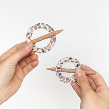 Load image into Gallery viewer, Stone Terrazzo Hair Pin