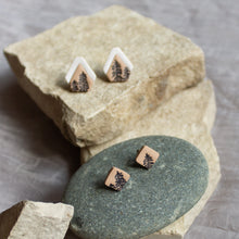 Load image into Gallery viewer, Earth Pine Tree Studs