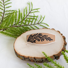 Load image into Gallery viewer, Earth Pine Tree Barrette