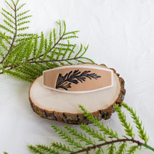 Load image into Gallery viewer, Earth Pine Tree Barrette