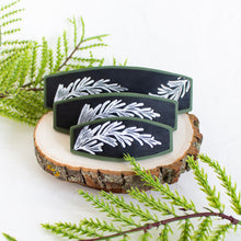 Load image into Gallery viewer, Black Pine Tree Barrette