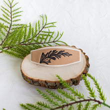 Load image into Gallery viewer, Earth Pine Tree Barrette
