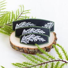 Load image into Gallery viewer, Black Pine Tree Barrette
